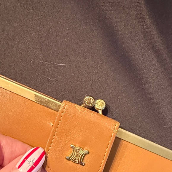 Celine Beige and Cognac Women's Wallet - Picture 6 of 7